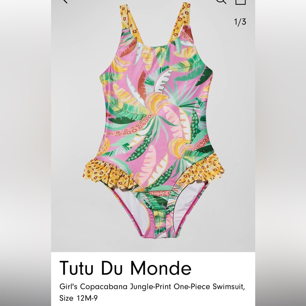 Tutu du Monde girls swimsuit